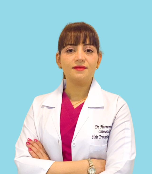 Dr. Hurrem Shah. Senior Cosmetologist, Hair Transplant Surgeon.