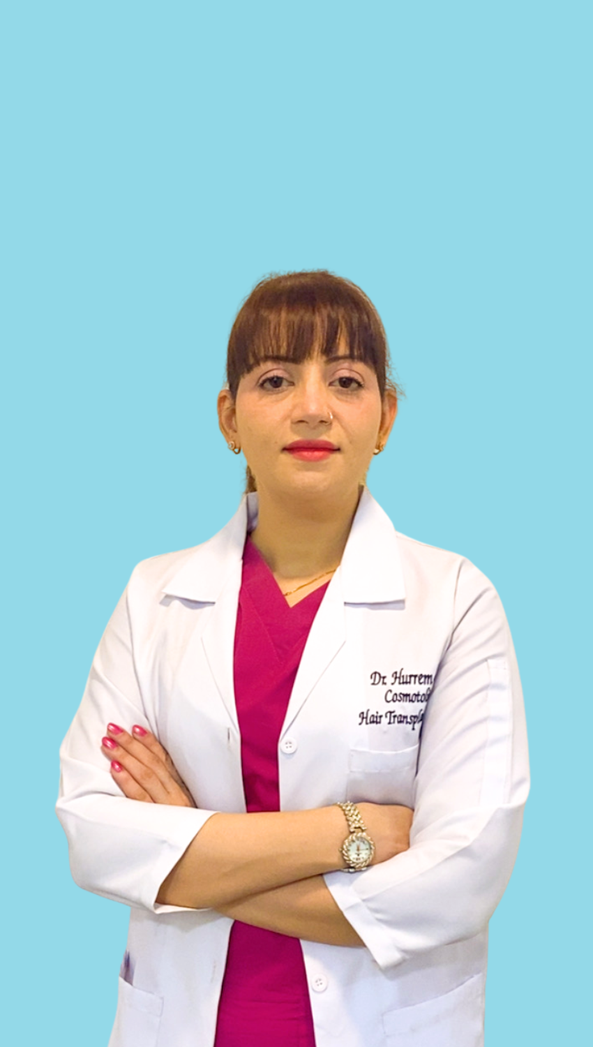 Dr. Hurrem Shah. Senior Cosmetologist, Hair Transplant Surgeon.